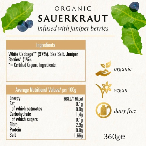 Biona Organic Sauerkraut