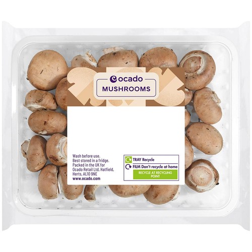 Ocado Baby Chestnut Mushrooms