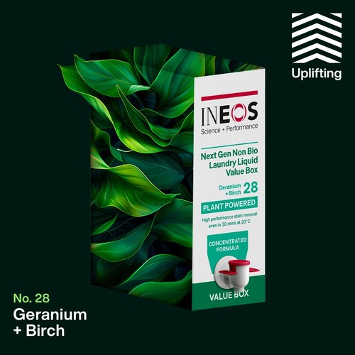  INEOS Non Bio Laundry Liquid XXL Value Box Geranium + Birch 100 Washes
