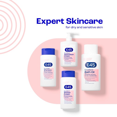 E45 Emollient Shower Cream for Dry & Sensitive Skin