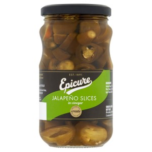 Epicure  Sliced Green Jalapeno Chillies