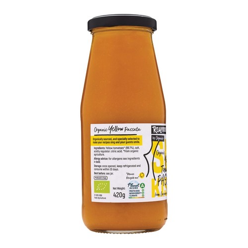 Realfoods Organic Yellow Tomato Passata