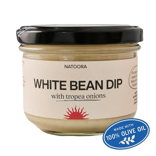 Natoora White Bean Dip with Tropea Onions