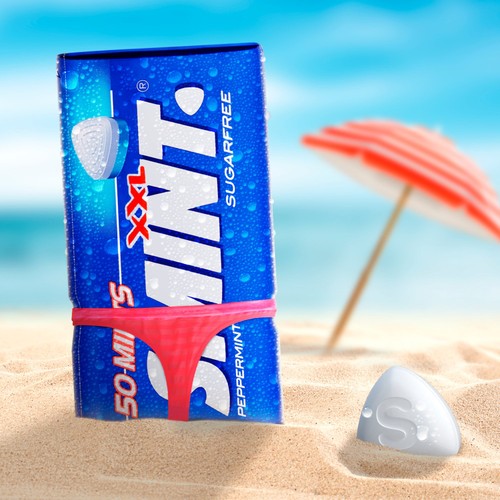 Smint Peppermint Sugar Free Mints 