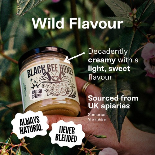 Black Bee Honey British Spring Set Honey