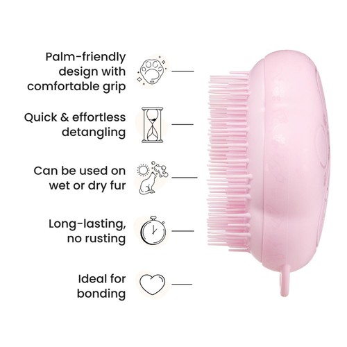 Pet Teezer Cat Brush Pink