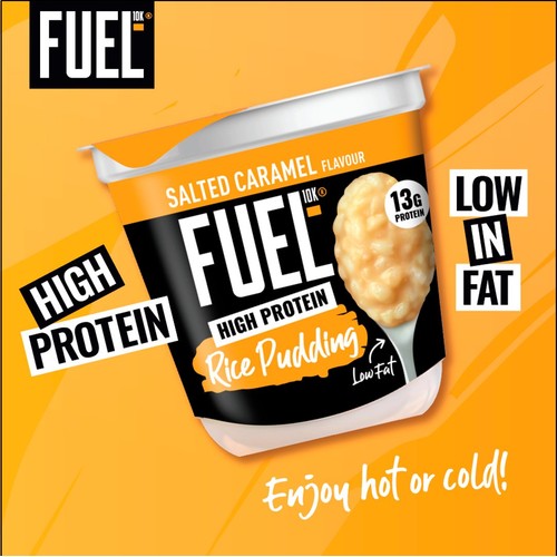 FUEL10K Salted Caramel Flavour High Protein Rice Pudding