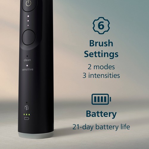 Philips Sonicare 6100 Series Black Electric Toothbrush
