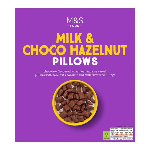 M&S Milk & Choco Hazelnut Cookie Pillows