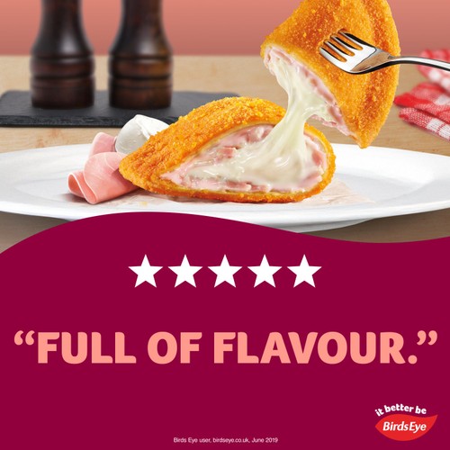 Birds Eye 4 Crispy Pancakes Ham & Mozzarella