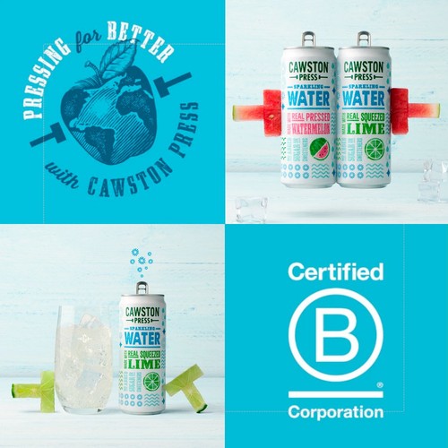 Cawston Press Lime Sparkling Water