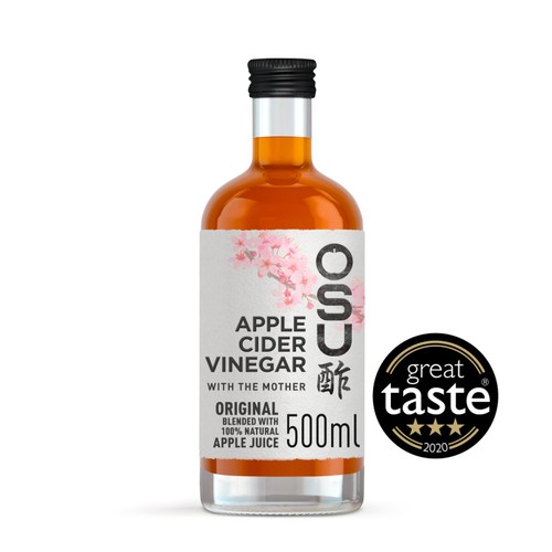OSU Raw Apple Cider Vinegar with The Mother, Apple Juice Blend