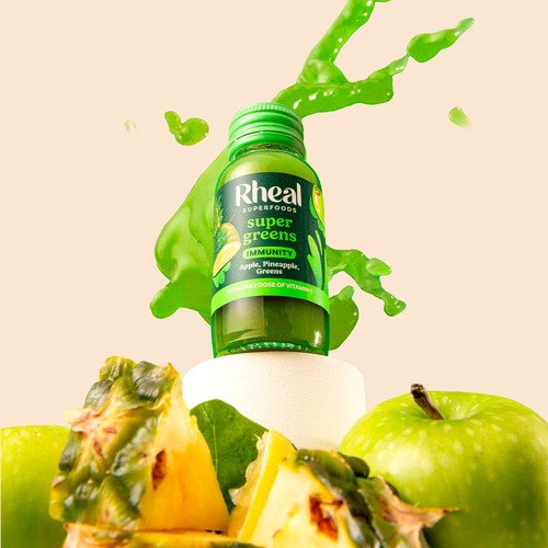Rheal Superfoods Super Greens Immunity Shot