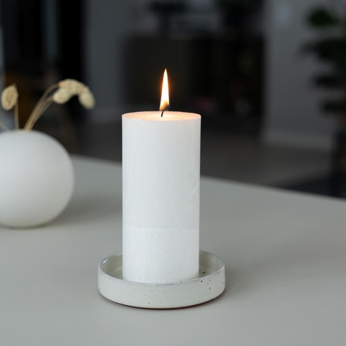 Liljeholmens Shea Pillar Candle White  67x150mm
