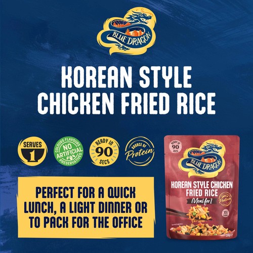 Blue Dragon Korean BBQ Chicken Fried Rice