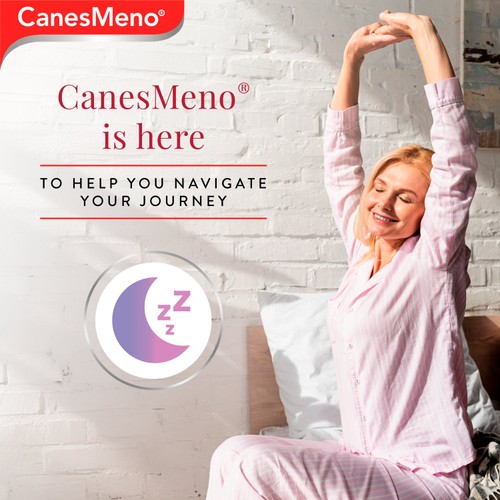 CanesMeno Menopause Support Night Food Supplement Tablets
