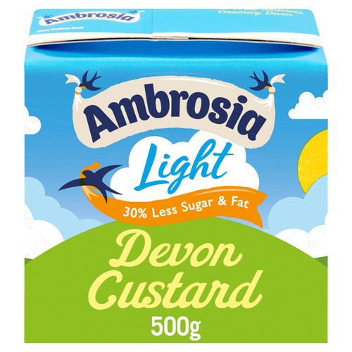 Ambrosia Light Reduced Sugar Custard