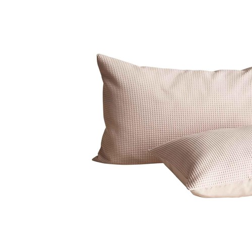 M&S Pure Cotton Waffle Bedding Set, Single (3 ft), Neutral