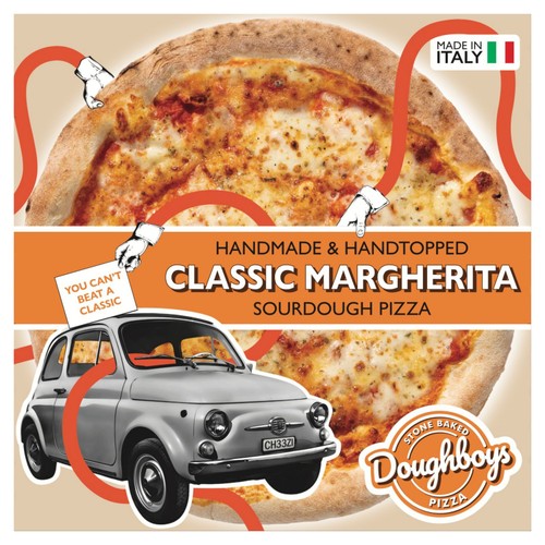 Doughboys Classic Margherita Pizza