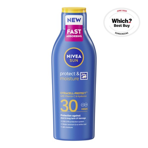 NIVEA SUN Protect & Moisture SPF 30 Sun Lotion  