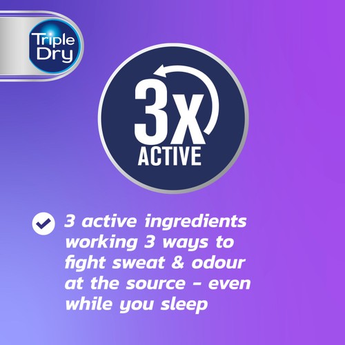 Triple Dry Fresh Fragrance Anti-Perspirant Roll On 100-Hours