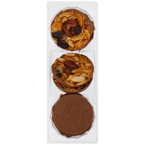 M&S Collection Milk Chocolate & Salted Caramel Florentines