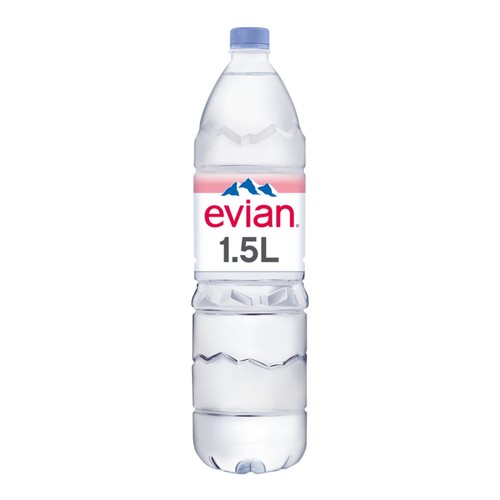 Evian Natural Bottled Mineral Still Water
