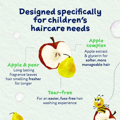 Childs Farm 2 in1 Shampoo & Conditioner Apple & Pear