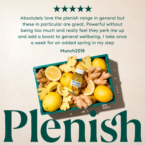 Plenish Ginger Immunity Shot
