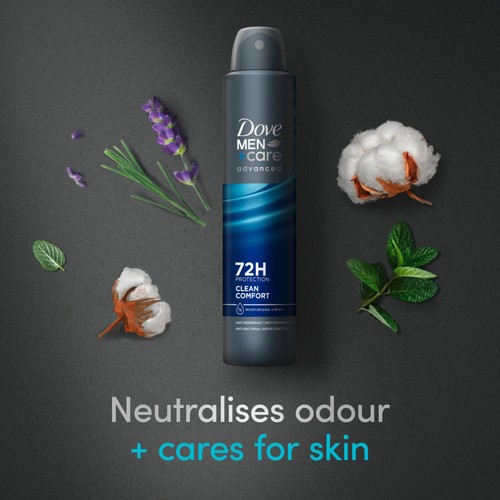 Dove Men+Care Advanced Antiperspirant Deodorant Clean Comfort