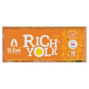 St Ewe Free Range Rich Yolk Mixed Weight 10 Pack 
