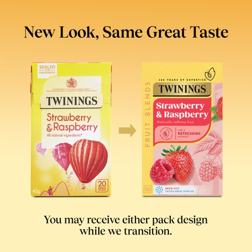 Twinings Strawberry & Raspberry Tea