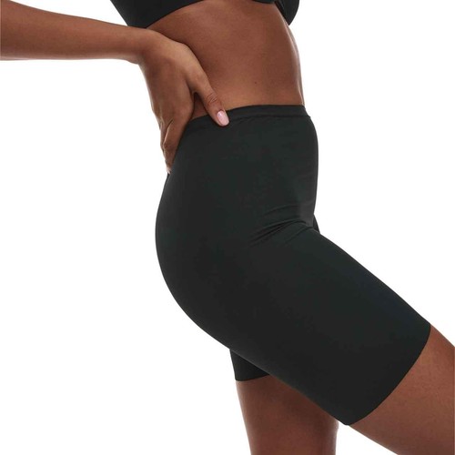 M&S Womens Light Control Thigh Slimmers, 8, Black