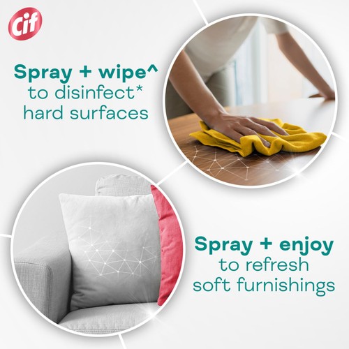 Cif Infinite Clean Anti-Bac All in One Cleaner Spray Apple & Jasmine