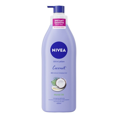 NIVEA Coconut & Monoi Oil Body Lotion for Normal to Dry Skin