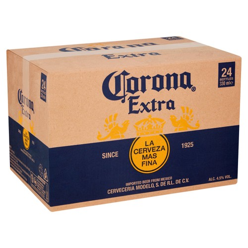 Corona Extra Mexican Lager Beer Bottles