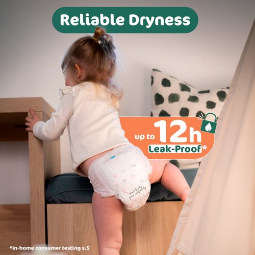 Naty FreeMovers Nappy Pull on Pants Size 5 (12-18kg)