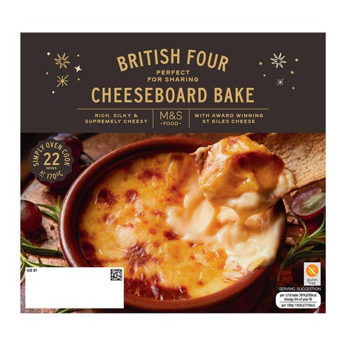 M&S British Four Cheeseboard Bake