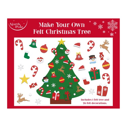 Make Your Own Felt Christmas Tree