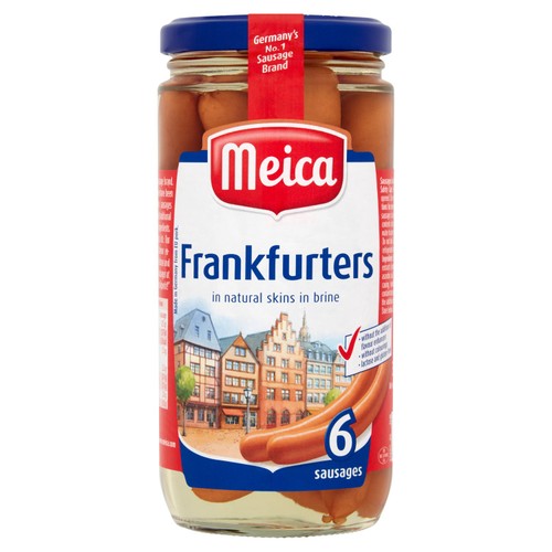  Meica Frankfurter Pork Hot Dog Sausages