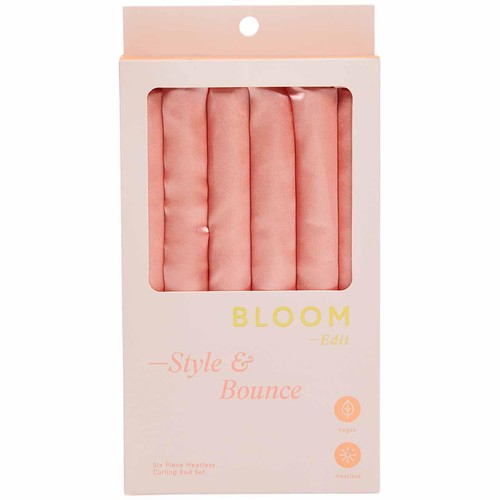 M&S Bloom Accessories Six Piece Heatless Curling Rod Set