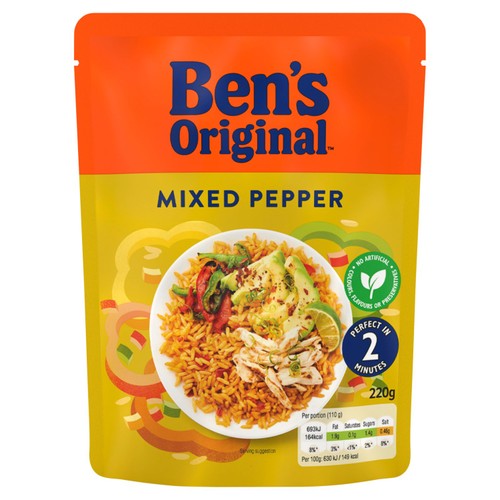 Ben's Original Mixed Pepper Microwave Rice
