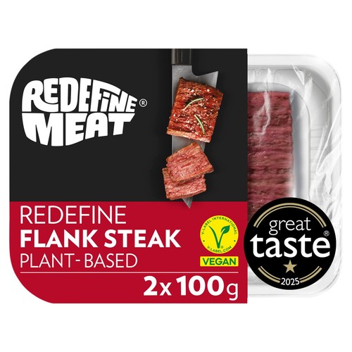Redefine Meat Plant Based Flank Steak