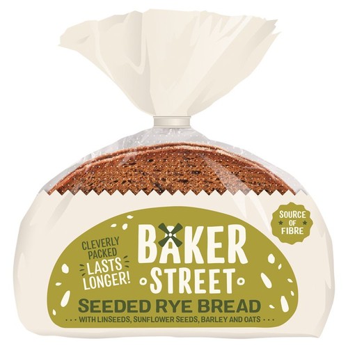 Baker Street Seeded Rye Bread, 500g Baker Street Seeded Rye Bread, 500g