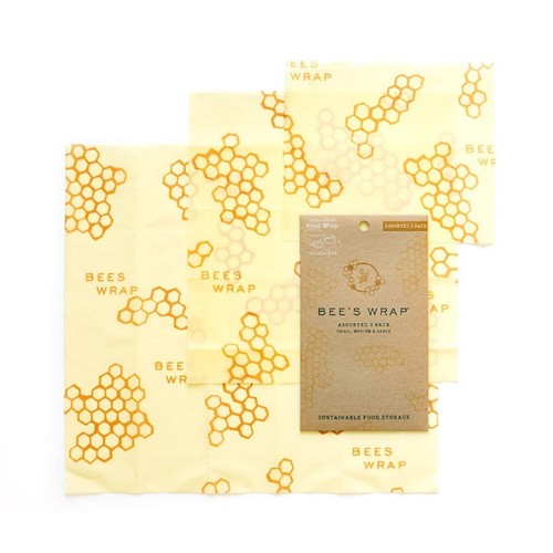 Bee's Wrap Reusable Food Wraps, Assorted