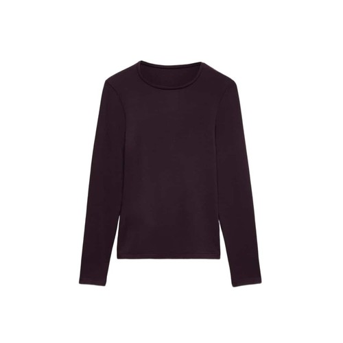 M&S Heatgen Medium Thermal Crew Neck XL Dark Aubergine