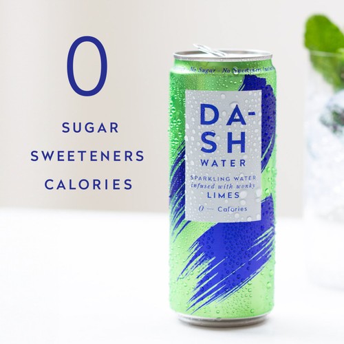DASH Lime Infused Sparkling Water 