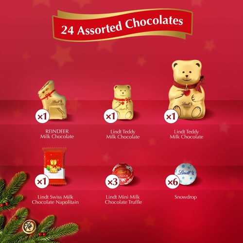 Lindt Teddy Augmented Reality Chocolate Advent Calendar