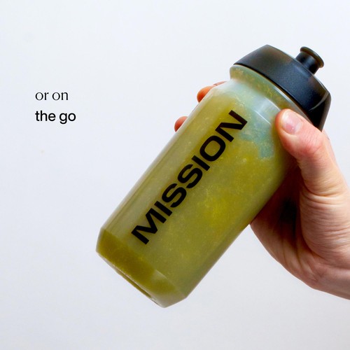 MISSION Hydrate Matcha Powder Sachets with Orange + Yerba Mate