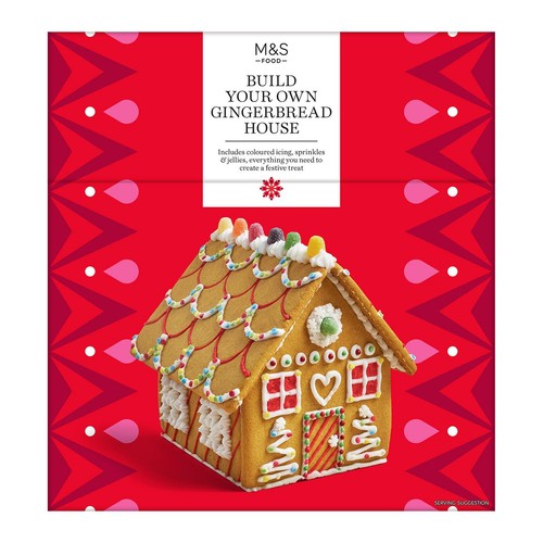 M&S Build Your Own Gingerbread House Kit